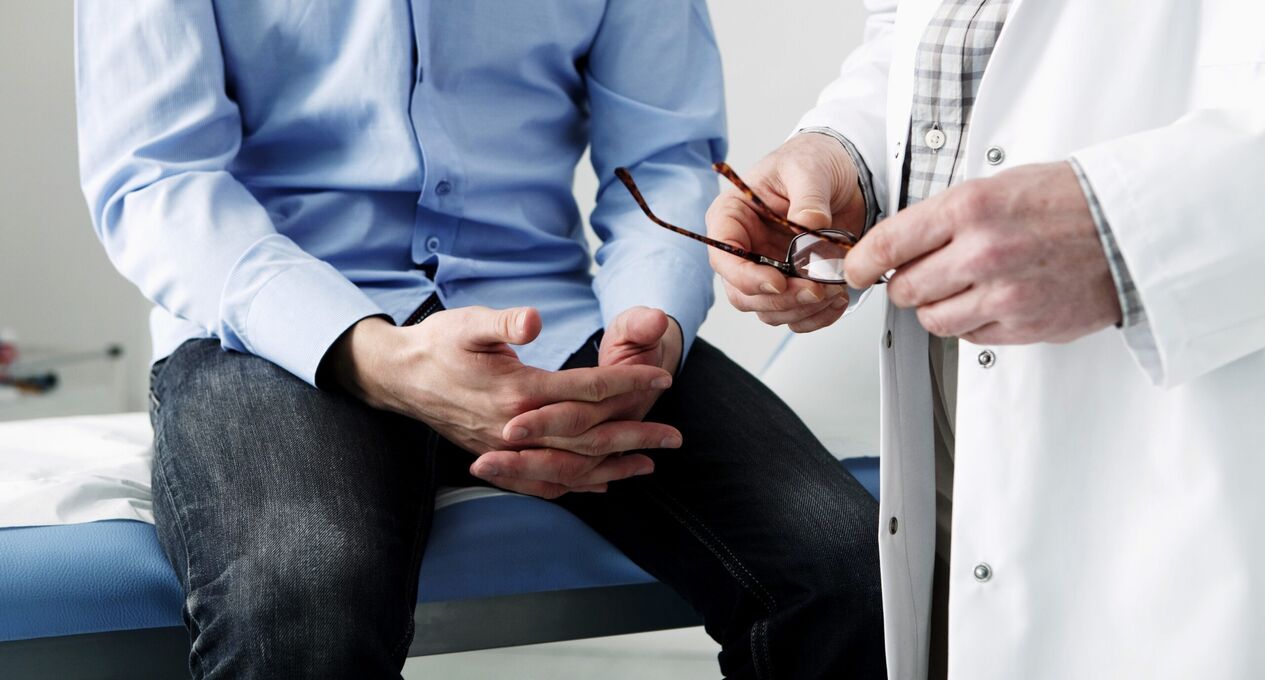 ir ao médico por prostatite