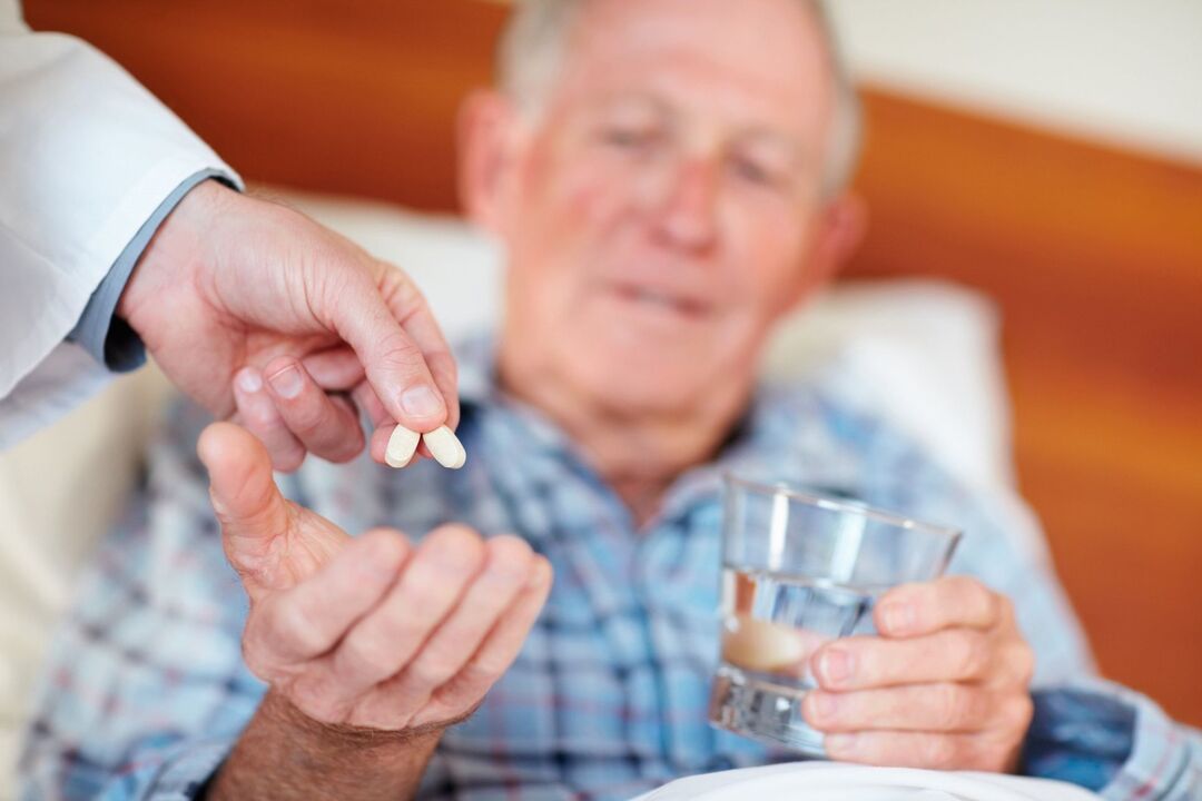 Tome medicamentos para a prostatite
