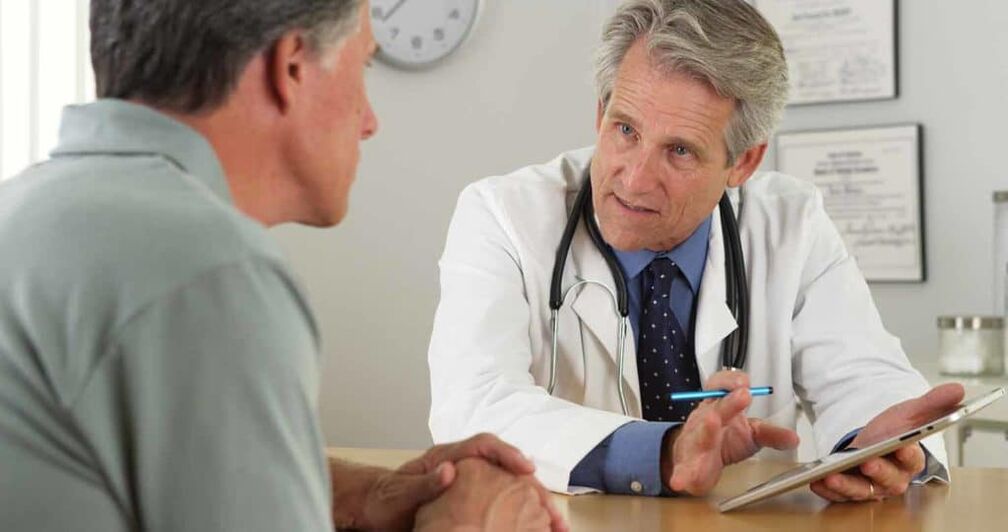 Consulte un médico para a prostatite conxestiva